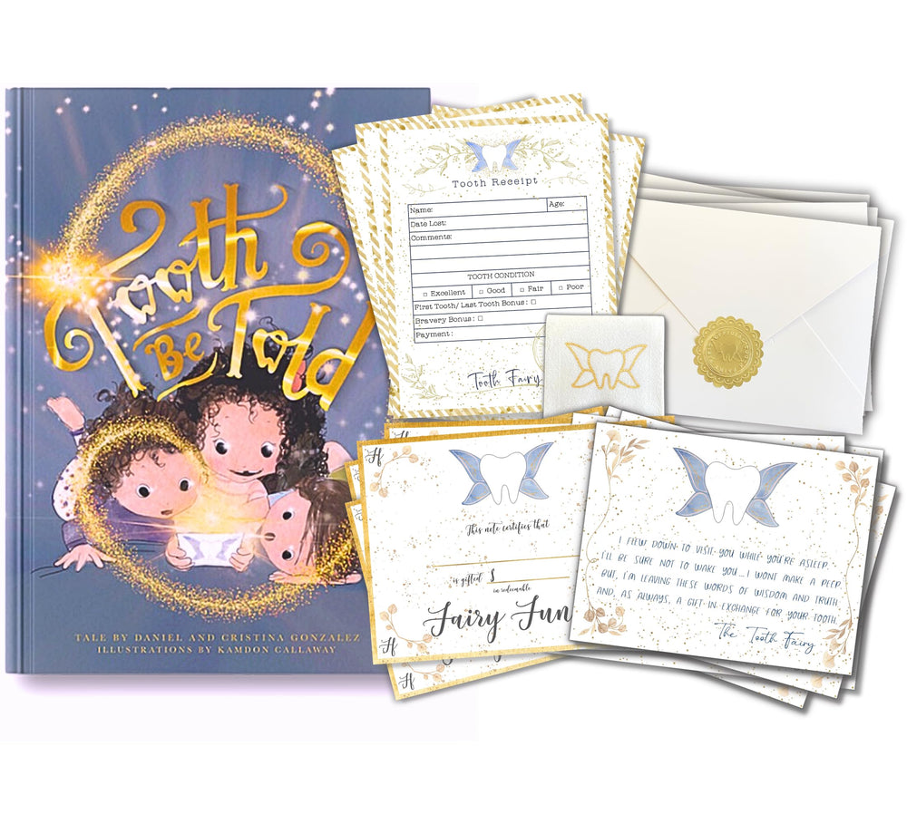 Tooth Fairy book cover from 20 Moments of Tooth for cozy bedtime storytelling