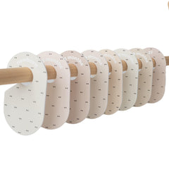 3 Sprouts closet dividers newborn labels help quick outfit planning.