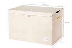 3 Sprouts collapsible toy chest bin for compact, flat storage when not in use.