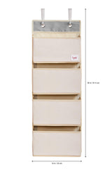 3 Sprouts llama organizer durable material close-up for busy nurseries
