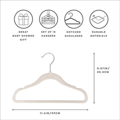 3 Sprouts terrazzo dividers closeup showing size labels for quick outfit picks