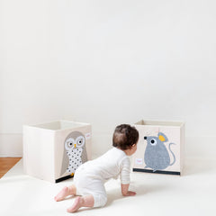 3 Sprouts toy storage organizer animal design adds playful room decor and organization