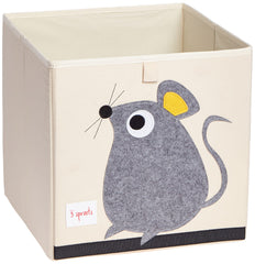 3 Sprouts toy storage organizer fits Kallax cubes for seamless shelving