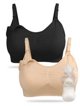 4HOW pumping-bra hands-free clip closeup highlights convenient nursing on the go