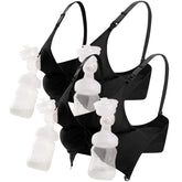 4HOW pumping-bra hands-free-clip enables comfortable nursing and pumping