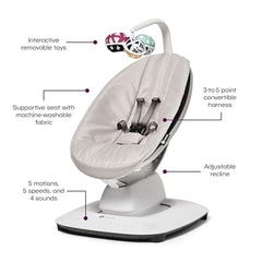 4moms MamaRoo app control adjusts speeds remotely
