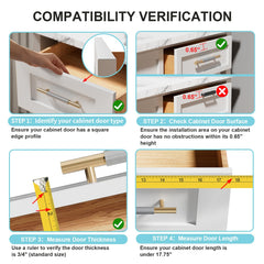 4our Kiddies transparent cabinet edge protector blends with finishes, providing discreet protection.