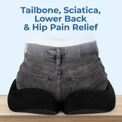 5 STARS UNITED tailbone-support contour aids comfortable seating during long work