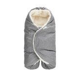 7 A.M. Baby Car Seat Blanket with micro fleece plush interior for cozy car rides.