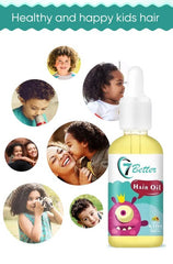 7better natural baby hair serum ingredients black seed oil highlighting nourishing scalp support.