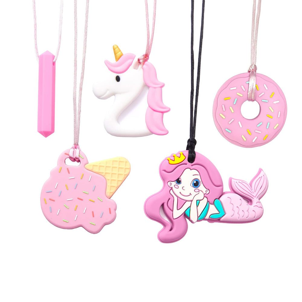 Forgreafa chew-necklaces octagonal design for sensory play and safe chewing
