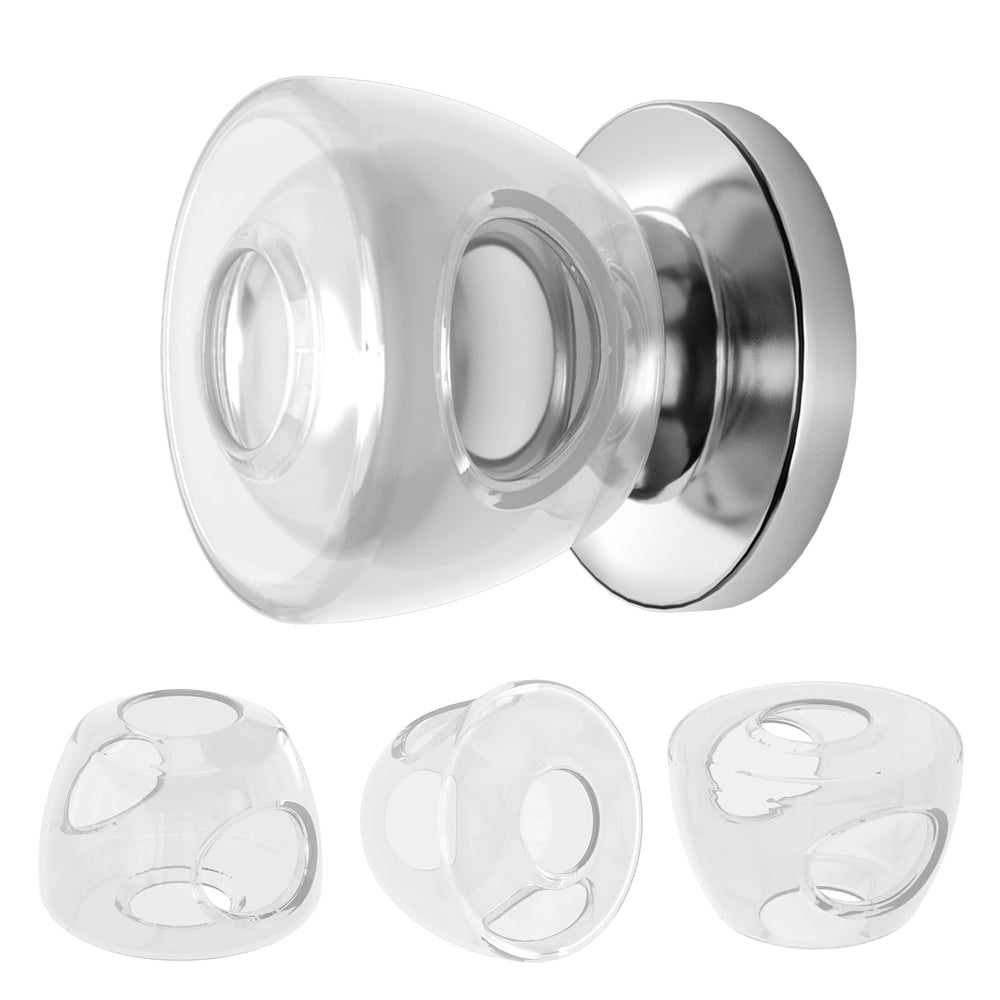 Inaya Kids Safety Door Knob Cover on a round knob offers toddler access control.