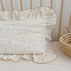 AOJIM pillowcase shown on a bed for kids bedding and easy decor integration