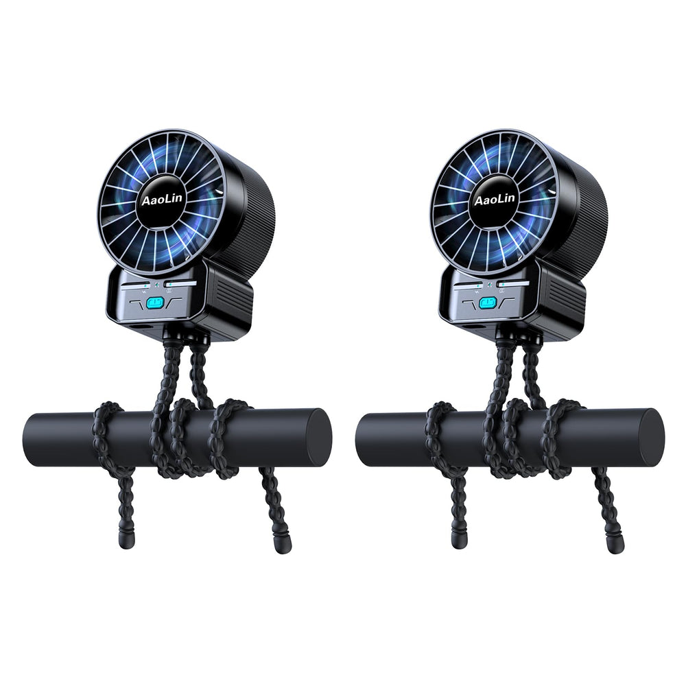 AaoLin multifunctional stroller fan clip-on design keeps you cool during strolling.