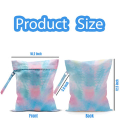 AASRR wet dry bag spacious interior holds swim gear and diapers.