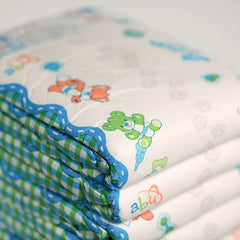 AB Universe Little Pawz animal-character print on diapers for daily wear.