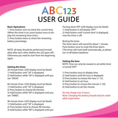 ABC123 Potty Training Watch pink on toddler wearing during play highlights water-resistant design for handwashing.