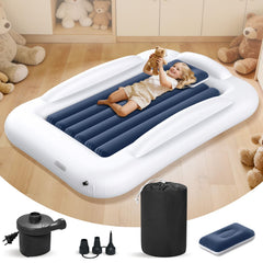 Abdtech inflatable toddler bed pump for quick setup on travel days