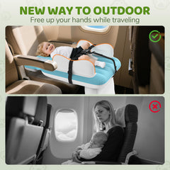 Abdtech toddler bed seat extender shows expanded seat space for resting