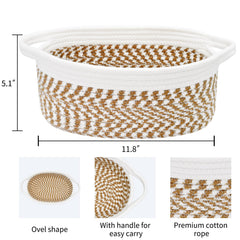 ABenkle small basket side handle showcases portable organization for shelves