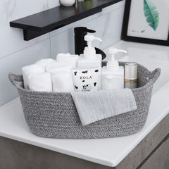 ABenkle shelf display illustrating compact closet organizer in living space.