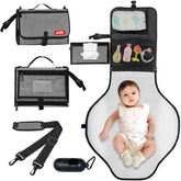 ABI Large Portable Diaper Changing Pad top view shows ample surface for comfortable diaper changes.