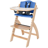 Abiie Beyond Junior high chair with adjustable height mechanism supports growing children