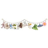 Abizarch Toy Hammock chain assembly demonstrates space-saving setup for tidy playrooms.