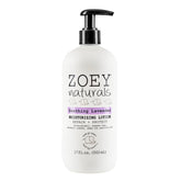 Absolutely Natural Zoey Naturals lavender lotion bottle for gentle baby skincare.