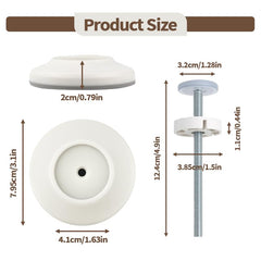 Abvsdu 12mm extender side view highlights 125cm length for compatibility with existing bolts.