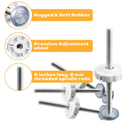 Abvsdu wall protection extender demonstrates cushioning against wall impact during gate movement.