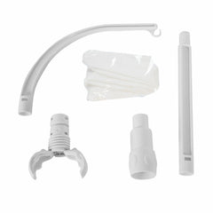 Accfore baby mobile claw-design emphasizes secure grip on cribs and strollers.