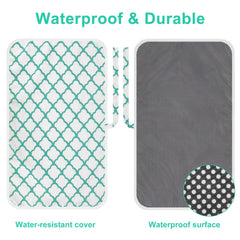 Accmor baby changing mat large 24x14 provides spacious changing area.