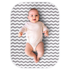 Accmor baby diaper changing pad 27x20 flatlay highlights portable changing space for on-the-go families.