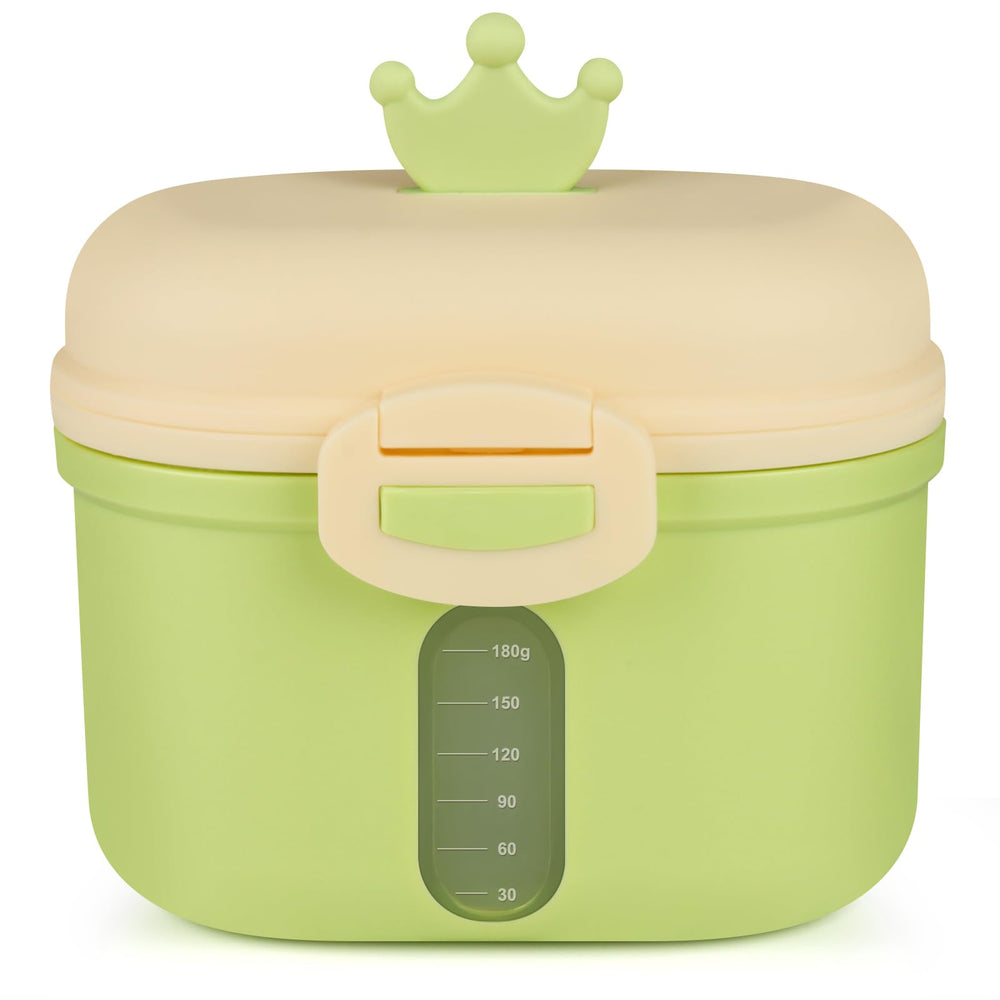 Accmor baby formula dispenser with closed lid keeps formula fresh during travel