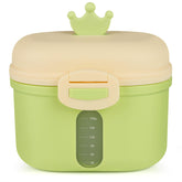 Accmor baby formula dispenser with closed lid keeps formula fresh during travel