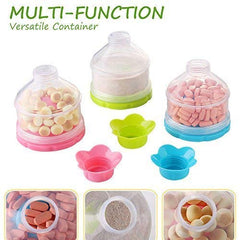 Accmor Baby Formula Dispenser uses BPA-free plastic for safe storage.