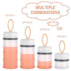 Accmor formula dispenser for travel compact and easy to carry