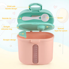Accmor dispenser inner lid seal highlights BPA-free material.