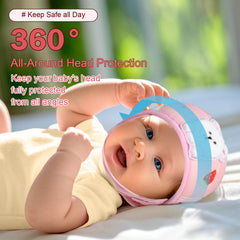 Accmor head protector with adjustable strap for secure fit.