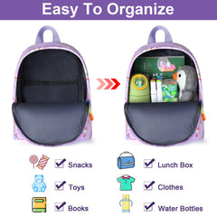 Accmor unicorn-pattern toddler backpack with attractive design for kids.