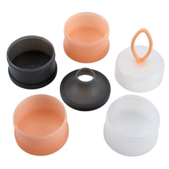 Accmor BPA-free PP material ensures safe storage during travel.