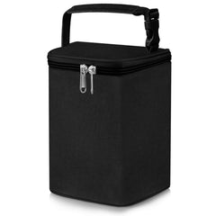 Accmor breastmilk bag opened with room for four bottles, great for on-the-go use