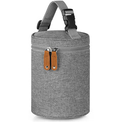 Accmor breastmilk cooler bag exterior shows durable waterproof fabric for daily use.
