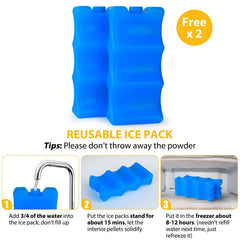 Accmor waterproof nylon exterior protects contents in any weather while traveling.