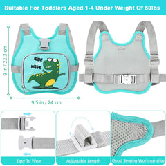Accmor dinosaur harness adjustable shoulder straps for growing kids.
