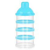 Accmor formula dispenser with four compartments, stacked for on-the-go feeding portions.