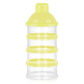 Accmor formula dispenser on the go four-compartment setup for travel portions.