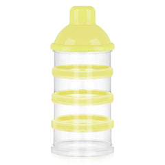 Accmor formula dispenser on the go four-compartment setup for travel portions.