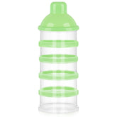 Accmor Formula Dispenser On The Go with stackable five compartments for pre-measured servings on-the-go meals